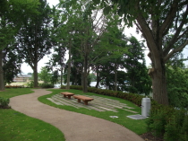 あやめ池公園工事後の景色